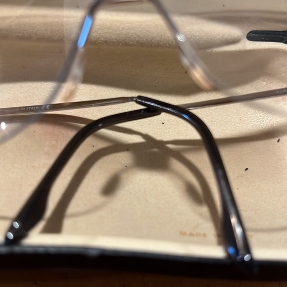 Chanel Vintage wire rimmed cat eyes clear glasses Never worn , left in case - Picture 16 of 16